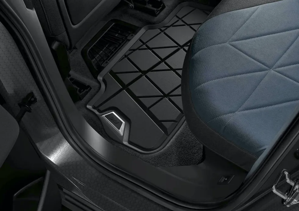 BMW Allwettermatten Fußmatten hinten IX I20