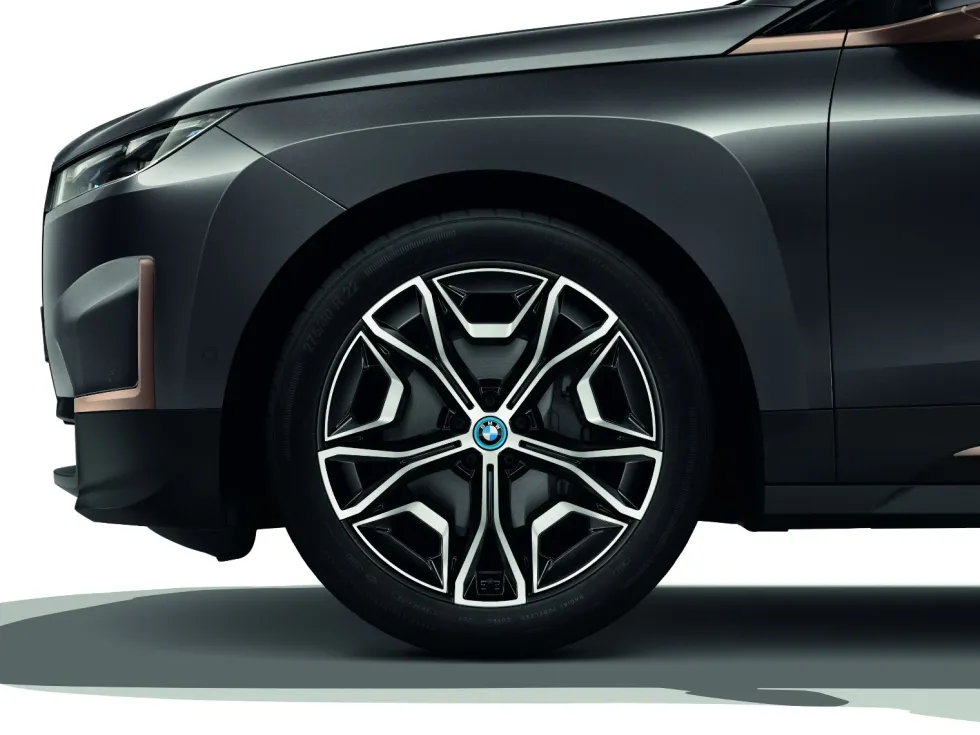 BMW Alufelge Aerodynamik 1021 bicolor (frozen midnight/hochglanzpoliert) 9,5Jx22 ET 37 iX I20
