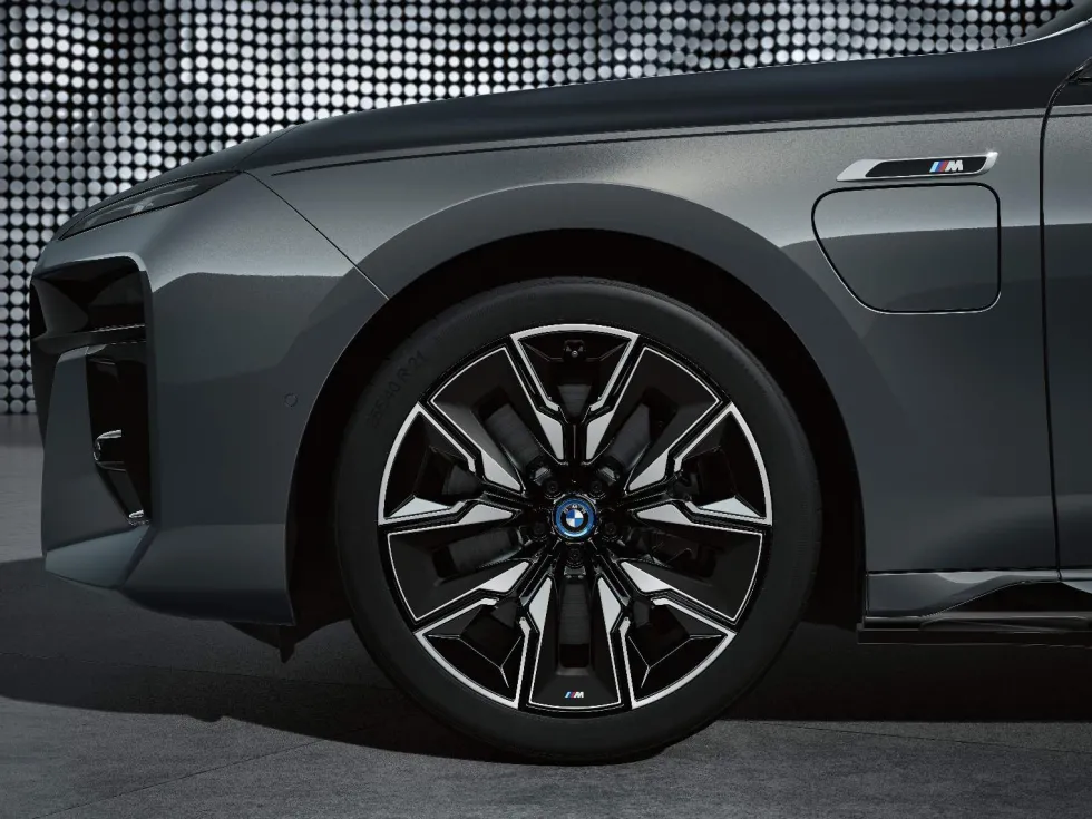 BMW Alufelge Aerodynamik 910i bicolor (gunmetal grey/hochglanzpoliert) 10,5Jx21 ET44 7er G70