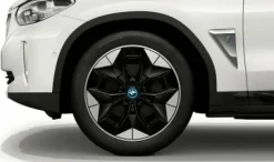 BMW Alufelge Aerodynamik 843 jet black uni/glanzgedreht 8Jx20 ET26 iX3 G08