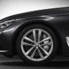 BMW Alufelge Doppelspeiche 630 bicolor (reflexsilber / glanzgedreht) 9,5J x 19 ET 39 Hinterachse