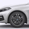BMW Alufelge Doppelspeiche 549 bicolor (orbitgrey / glanzgedreht) 7,5J x 17 ET 54 Vorderachse / Hinterachse