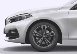 BMW Alufelge Doppelspeiche 549 bicolor (orbitgrey / glanzgedreht) 7,5J x 17 ET 54 Vorderachse / Hinterachse
