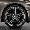 BMW Alufelge Doppelspeiche 361 ferricgrey/glanzgedreht 8Jx20 ET36 3er F30/F31 4er F32/F33/F36