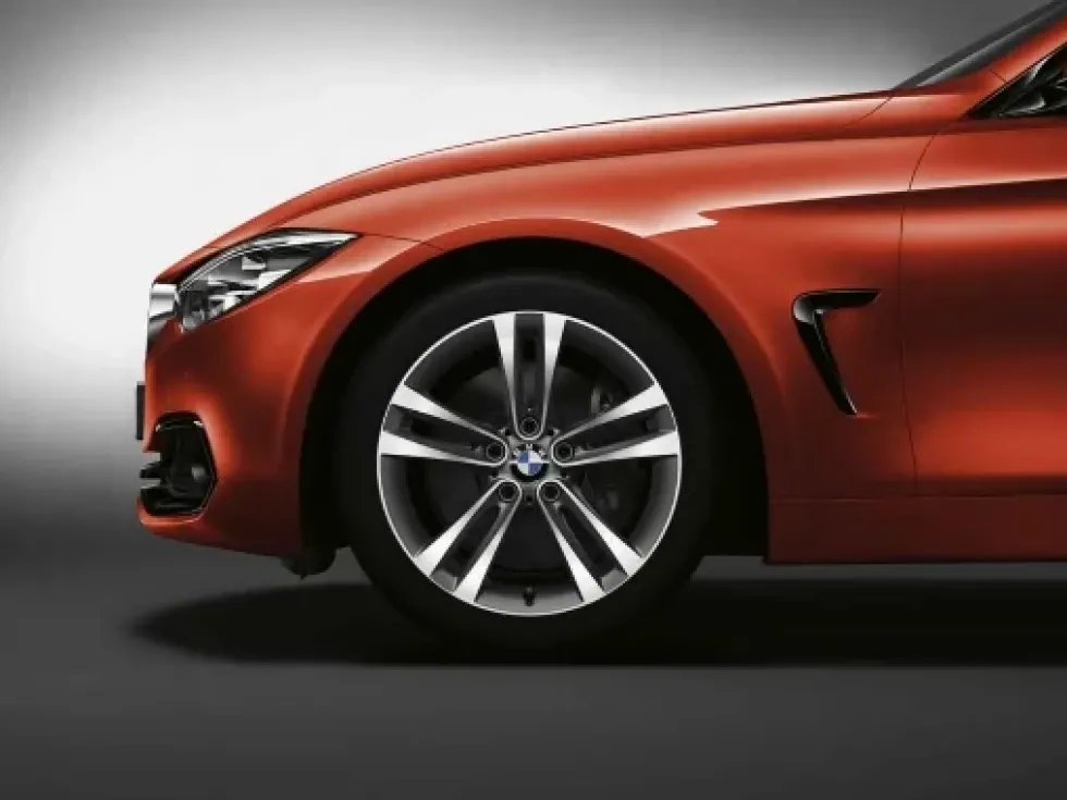 BMW Alufelge Doppelspeiche 397 ferricgrey 3er F30/F31 4er F32/F33/F36 Hinterachse