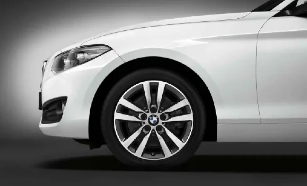 BMW Alufelge Doppelspeiche 655 ferricgrey 7,5Jx17 ET43 1er F20/F21 2er F22/F23