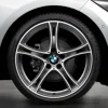 BMW Alufelge Doppelspeiche 361 ferricgrey/glanzgedreht 7,5Jx19 ET45 1er F20/F21 2er F22/F23