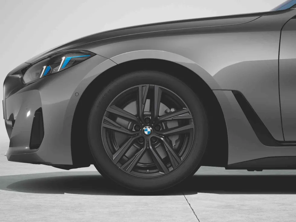 BMW Alufelge Doppelspeiche 853 gunmetal grey/glanzgedreht 8,5Jx18 ET36 4er G26 i4 G26
