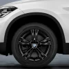 BMW Alufelge Doppelspeiche 385 7,5 J x 17 ET 52 schwarz glänzend 17 Zoll Vorderachse / Hinterachse
