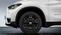 BMW Alufelge Doppelspeiche 385 7,5 J x 17 ET 52 schwarz glänzend 17 Zoll Vorderachse / Hinterachse