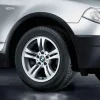 BMW Alufelge Doppelspeiche 112 8Jx17 ET46 Silber X3 E83 Vorderachse / Hinterachse