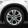 BMW Alufelge Doppelspeiche 605 8J x 18 ET43 reflexsilber Vorderachse / Hinterachse