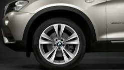 BMW Alufelge Doppelspeiche 309 8,5J x 19 ET 38 Silber Vorderachse / Hinterachse