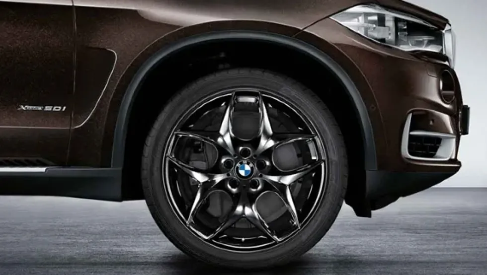 BMW Alufelge Doppelspeiche 215 11,5J x 21 ET 38 Schwarz Hinterachse