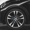 BMW Alufelge Doppelspeiche 431 jet black uni/glanzgedreht 6Jx20 ET39 i3 I01