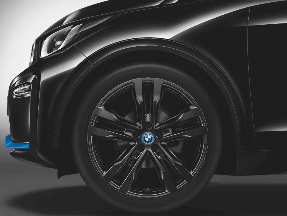 BMW Alufelge Doppelspeiche 431 jet black uni 6Jx20 ET39 i3 I01