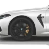 BMW Alufelge Doppelspeiche 810M jet black uni 9,5Jx20 ET28 5er F90 M5 8er F91 M8/F92 M8/F93 M8