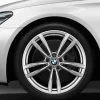 BMW Alufelge Doppelspeiche 647M ferricgrey/glanzgedreht 8,5Jx19 ET25 6er G32 GT 7er G11/G12