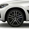 BMW Alufelge Doppelspeiche 742M jet black uni/glanzgedreht 10,5Jx22 ET43 X5 G05 X6 G06