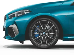 BMW Alufelge Doppelspeiche 552M jet black uni/glanzgedreht 8Jx19 ET54 1er F40 2er F44