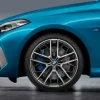 BMW Alufelge Doppelspeiche 555M jet black matt/glanzgedreht) 8Jx19 ET54 1er F40 2er F44