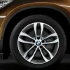 BMW Alufelge Doppelspeiche 424 orbitgrey/glanzgedreht 9Jx19 ET48 X6 E71
