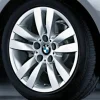 BMW Alufelge Doppelspeiche 161 silber 8,5J x17 ET37 3er E90/E91/E92/E93 Hinterachse