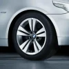 BMW Alufelge Doppelspeiche 278 silber 8Jx17 ET43 5er E60/E61Vorderachse/Hinterachse