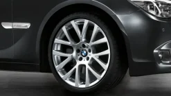 BMW Alufelge Doppelspeiche 238 silber 10Jx21 ET41 7er F01/F02/F04 5er F07