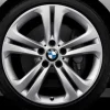 BMW Alufelge Doppelspeiche 401 19 Zoll silber