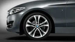 BMW Alufelge Doppelspeiche 384 18 Zoll orbitgrey/glanzgedreht