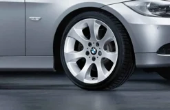 BMW Alufelge Ellipsoidspeiche 162 silber 8Jx18 ET34 3er E90/E91/E92/E93 Vorderachse