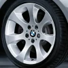 BMW Alufelge Ellipsoidspeiche 162 silber 8,5Jx18 ET37 3er E90/E91/E92/E93 Hinterachse
