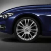 BMW Alufelge Individual V-Speiche 439 silber/glanzgedreht 8Jx19 ET36 3er F30/F31 4er F32/F33/F36
