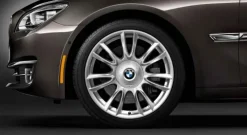 BMW Alufelge Individual V-Speiche 301 silber 8,5Jx20 ET25 5er F07 GT 7er F01/F02/F04