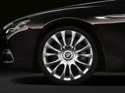 BMW Alufelge Individual V-Speiche 349 silber 9Jx19 ET445er F10 6er F06/F12/F13