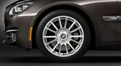 BMW Alufelge Individual V-Speiche 228 silber 9,5Jx19 ET39 5er F07 GT 7er F01/F02/F04
