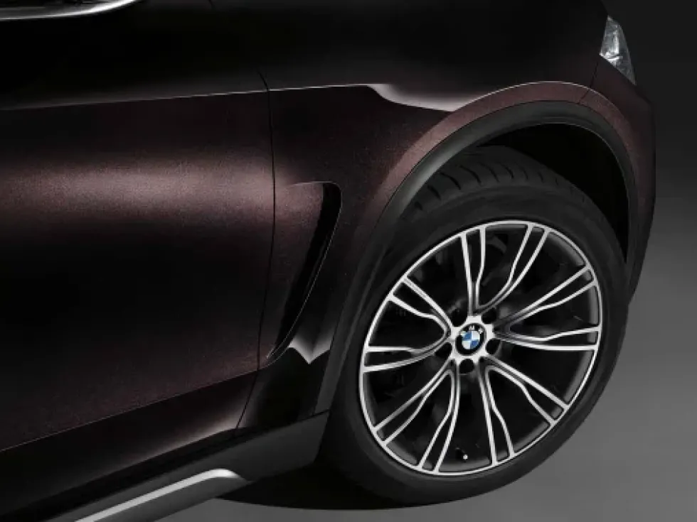 BMW Alufelge Individual V-Speiche 551 orbitgrau/glanzgedreht 11Jx20 ET37 X5 F15 X6 F16