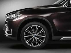 BMW Alufelge Individual V-Speiche 551 silber/glanzgedreht 10Jx20 ET40 X5 F15 X6 F16