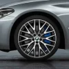 BMW Alufelge Kreuzspeiche 636 bicolor (orbitgrey / glanzgedreht) 8J x 20 ET 30 Vorderachse BMW 5er G30 G31