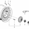 BMW Alufelge Kreuzspeichen-Styling (Styl.5) 7,5Jx16 ET20 5er E28 E34