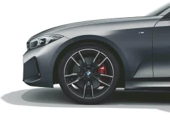 BMW Alufelge Leichtmetall Doppelspeiche 792 Mjet black uni glanzgedreht 8,5x19 ET 40 Hinterachse 3er G20 G21, 4er G22 G23