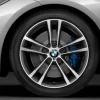 BMW Alufelge M Doppelspeiche 598 19 Zoll orbitgrey/glanzgedreht