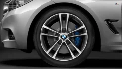 BMW Alufelge M Doppelspeiche 598 19 Zoll orbitgrey/glanzgedreht
