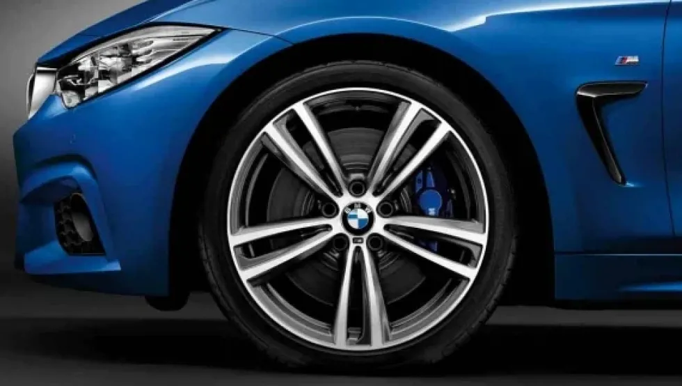 BMW Alufelge M Doppelspeiche 442 ferricgrey 8Jx19 ET36 3er F30/F31 4er F32/F33/F36