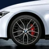BMW Alufelge M Doppelspeiche 405 orbitgrey/glanzgedreht 8Jx20 ET36 3er F30/F31 4er F32/F33/F36