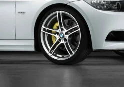 BMW Alufelge M Doppelspeiche 313 ferricgrey/glanzgedreht 8Jx19 ET37 3er E90/E91/E92/E93