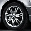 BMW Alufelge M Doppelspeiche 97 8,5Jx17 ET50 Silber Hinterachse