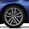 BMW Alufelge M Doppelspeiche 662 orbitgrau 8x18 ET30 5er G31 G31