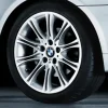 BMW Alufelge M Doppelspeiche 135 8J x 18 ET 20 Reflexsilber Vorderachse / Hinterachse